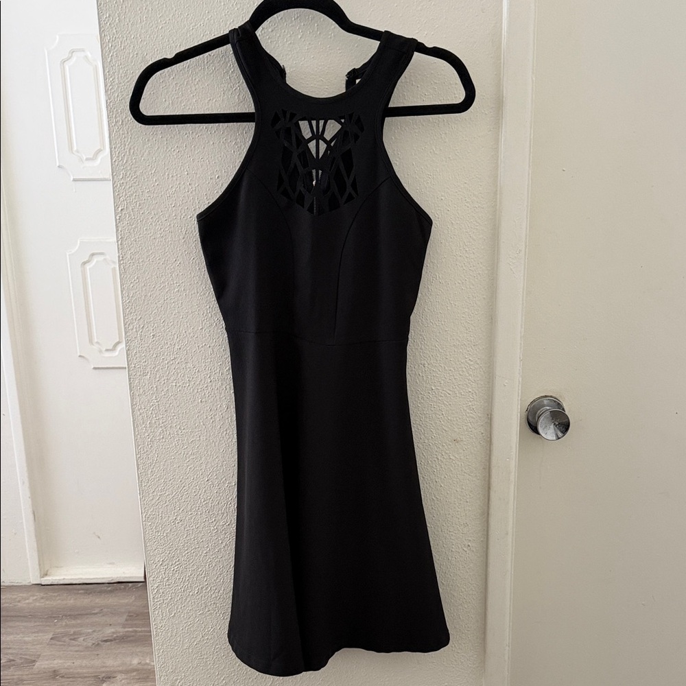 Ya Los Angeles Black Backless Dress